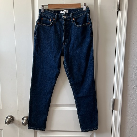 NWT Redone 90s High Rise Ankle Crop - Picture 2 of 10